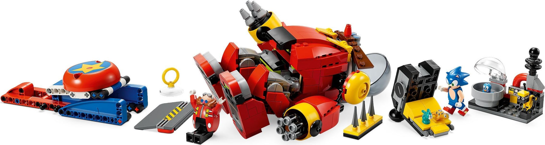 LEGO Sonic 76993 Sonic Vs Dr Eggmanin Kuolemanmuna Robotti