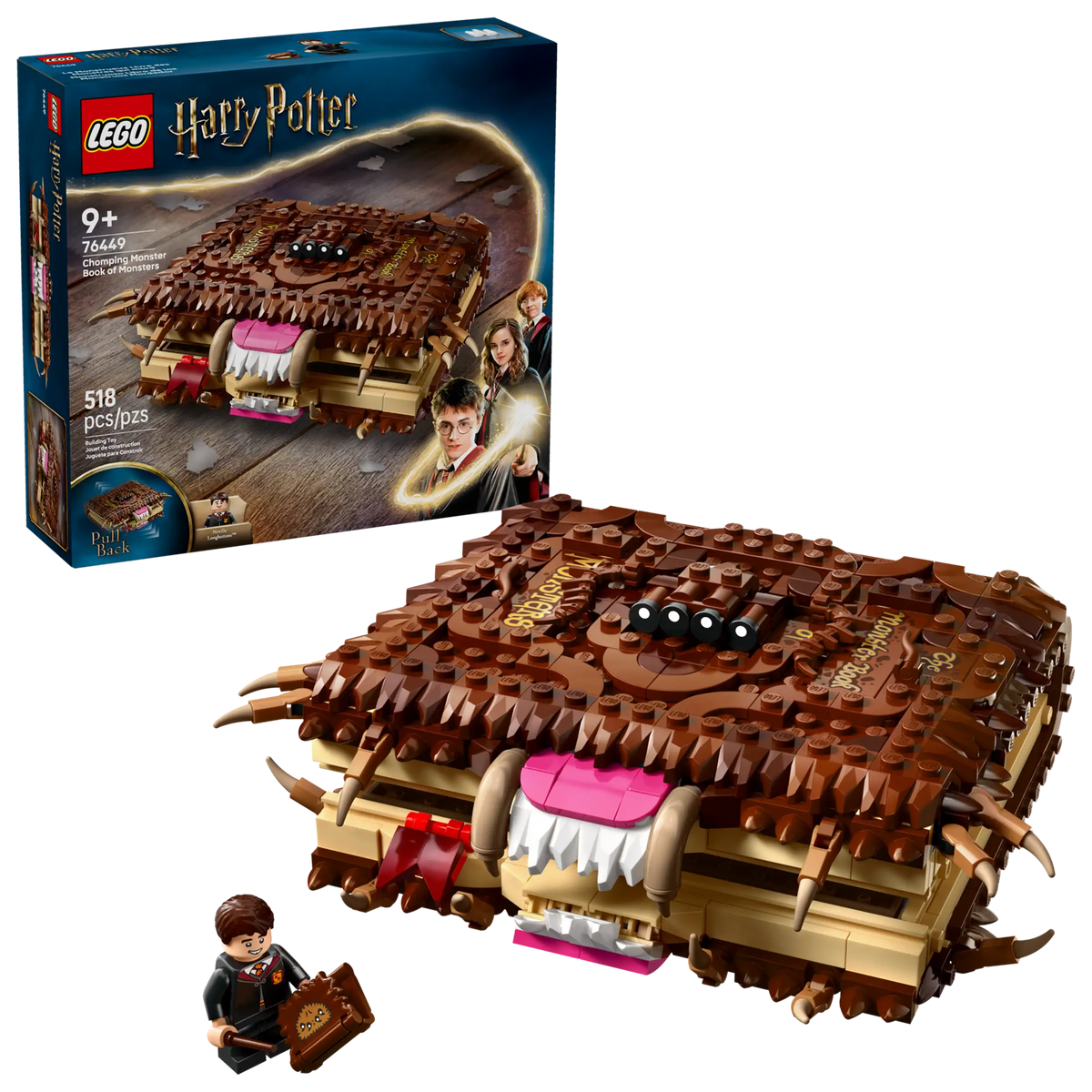 Lego Harry Potter 76449 Haukkaava Hirvittävän Suuri Hirviökirja