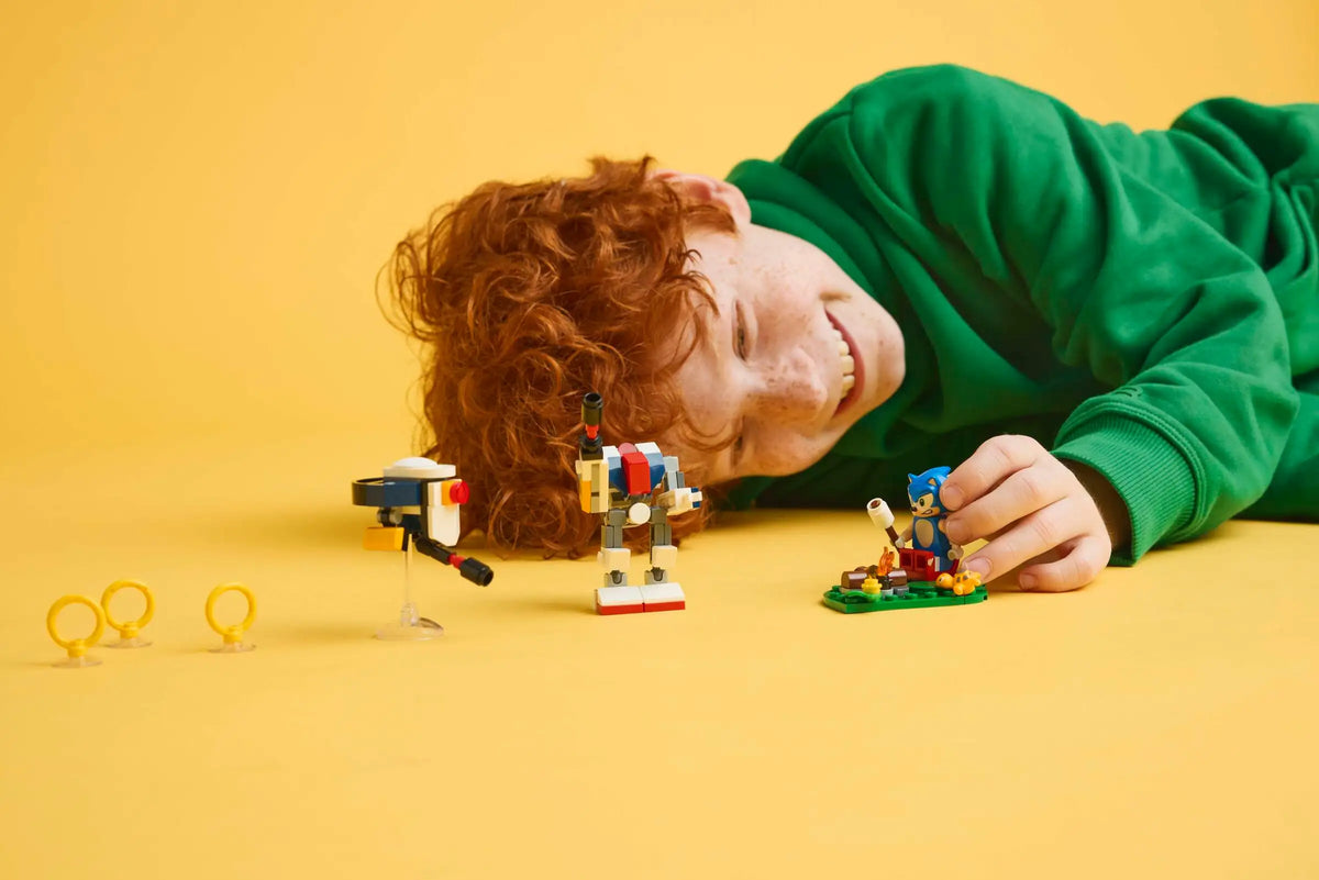 LEGO Sonic 77001 Sonic ja Yhteenotto Nuotiolla