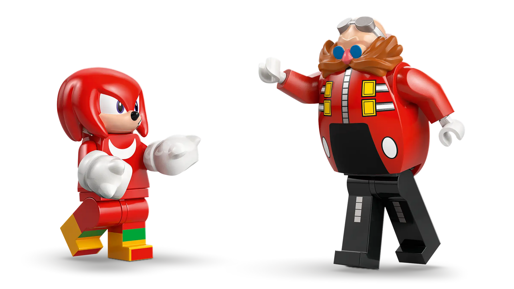 LEGO Sonic 77005 Knuckles vs. Dr. Eggman ja Egg Crusher Robotti
