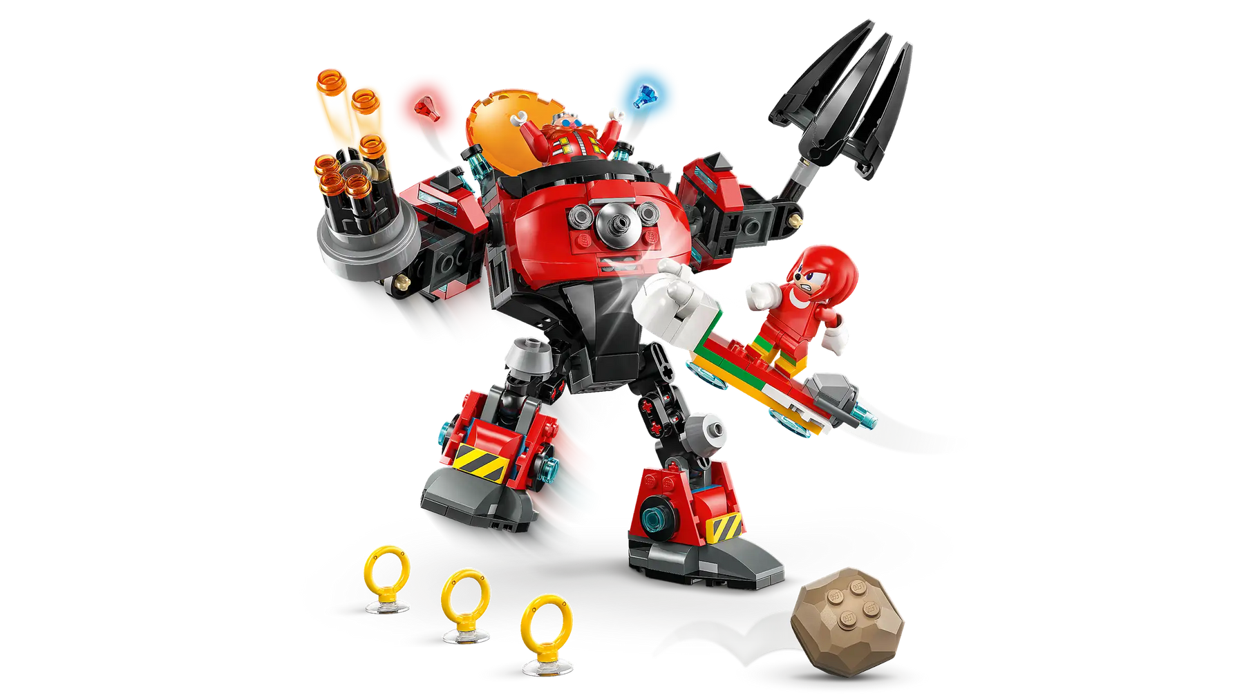 LEGO Sonic 77005 Knuckles vs. Dr. Eggman ja Egg Crusher Robotti