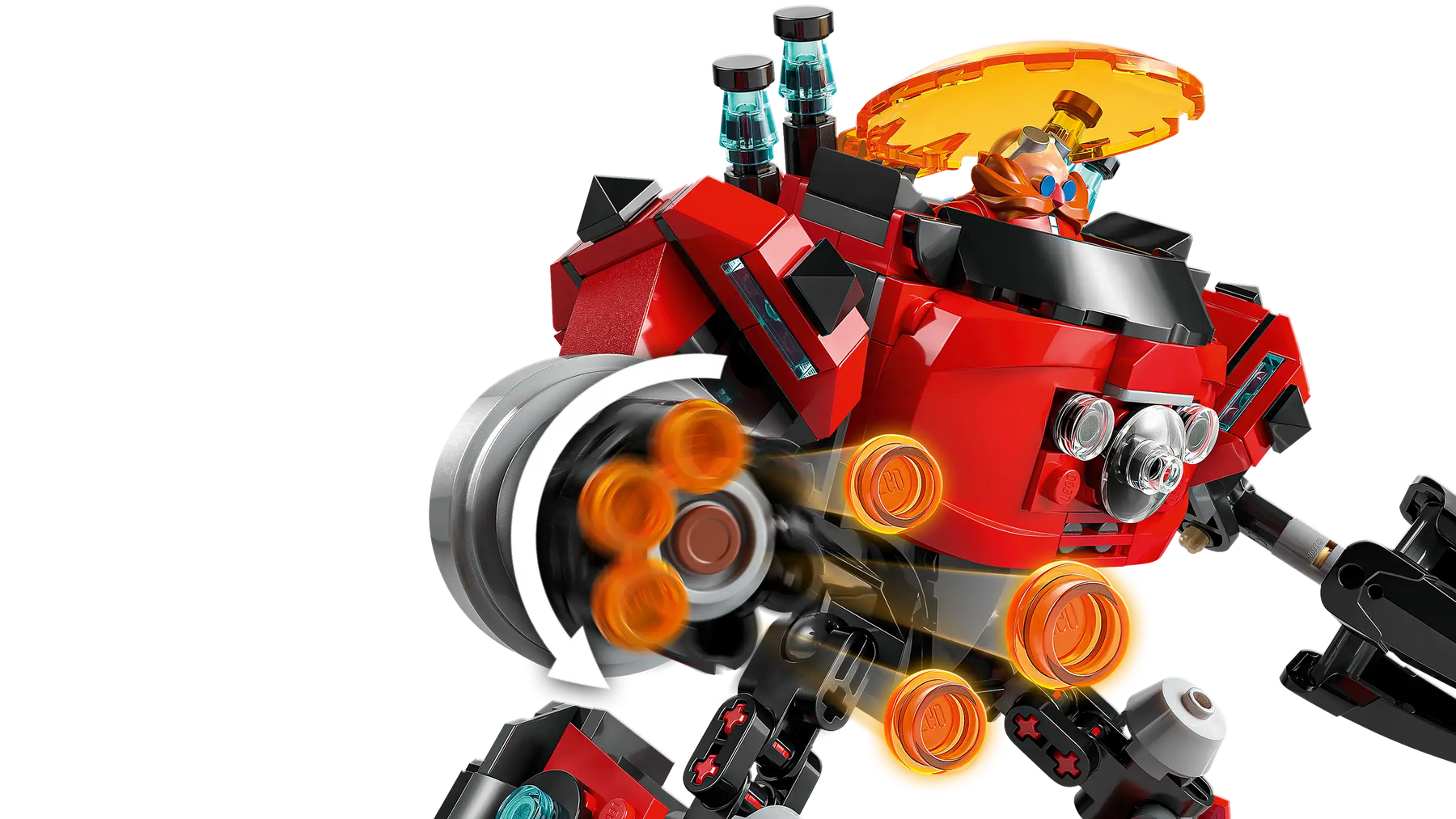 LEGO Sonic 77005 Knuckles vs. Dr. Eggman ja Egg Crusher Robotti