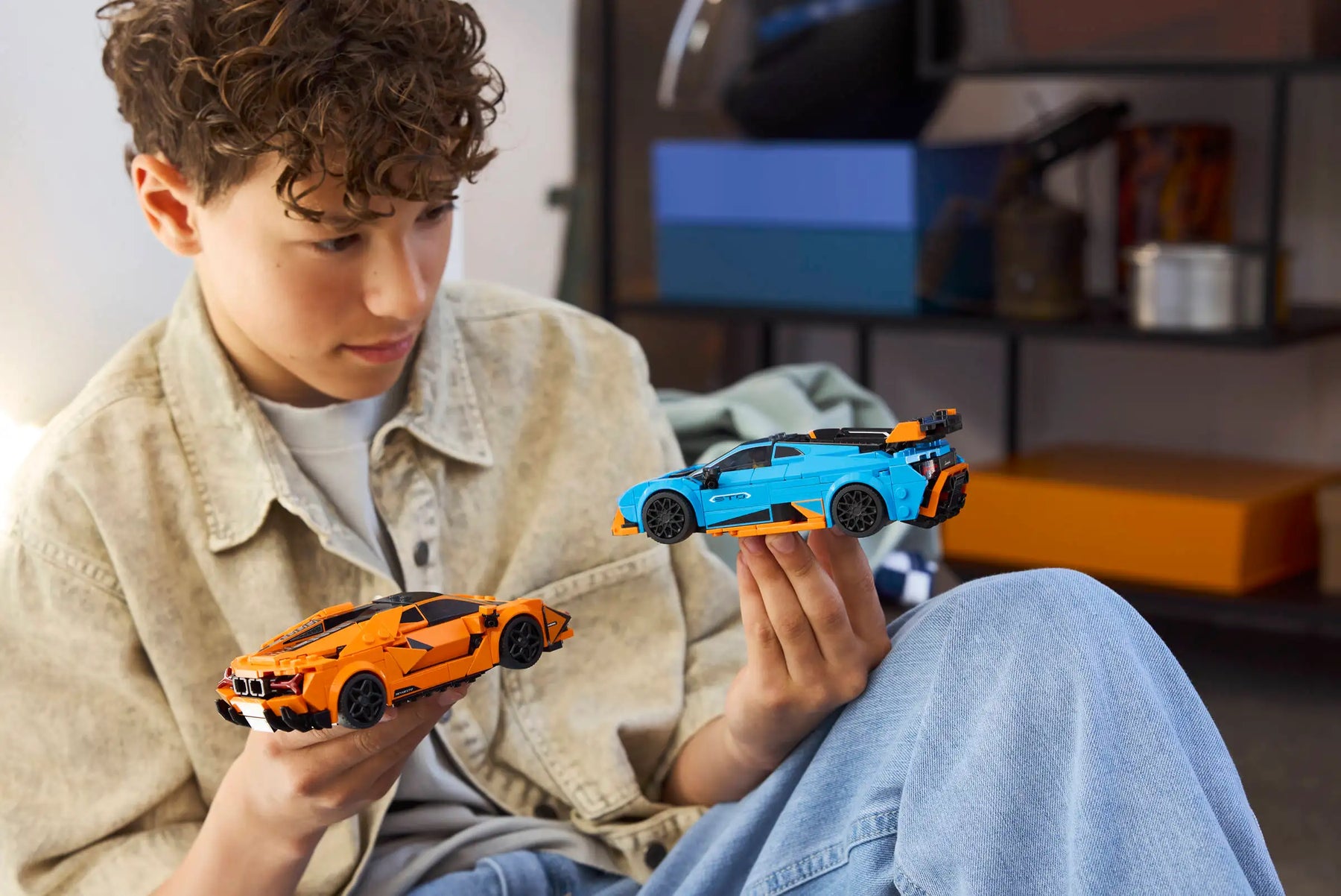 LEGO Speed Champions 77238 Lamborghini Revuelto & Huracán STO