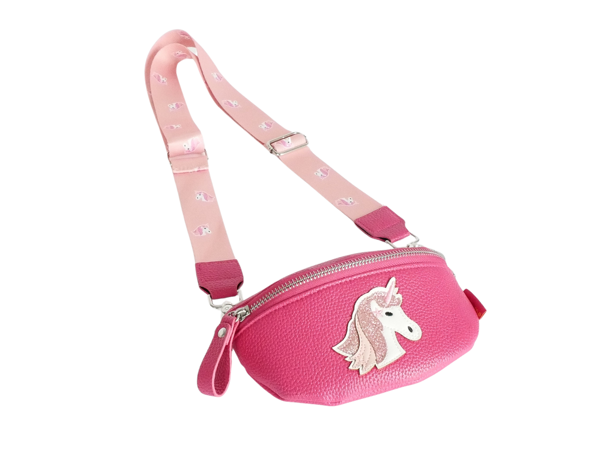 Kis Me Lasten Olkalaukku/Vyölaukku Yksisarvinen Pinkki