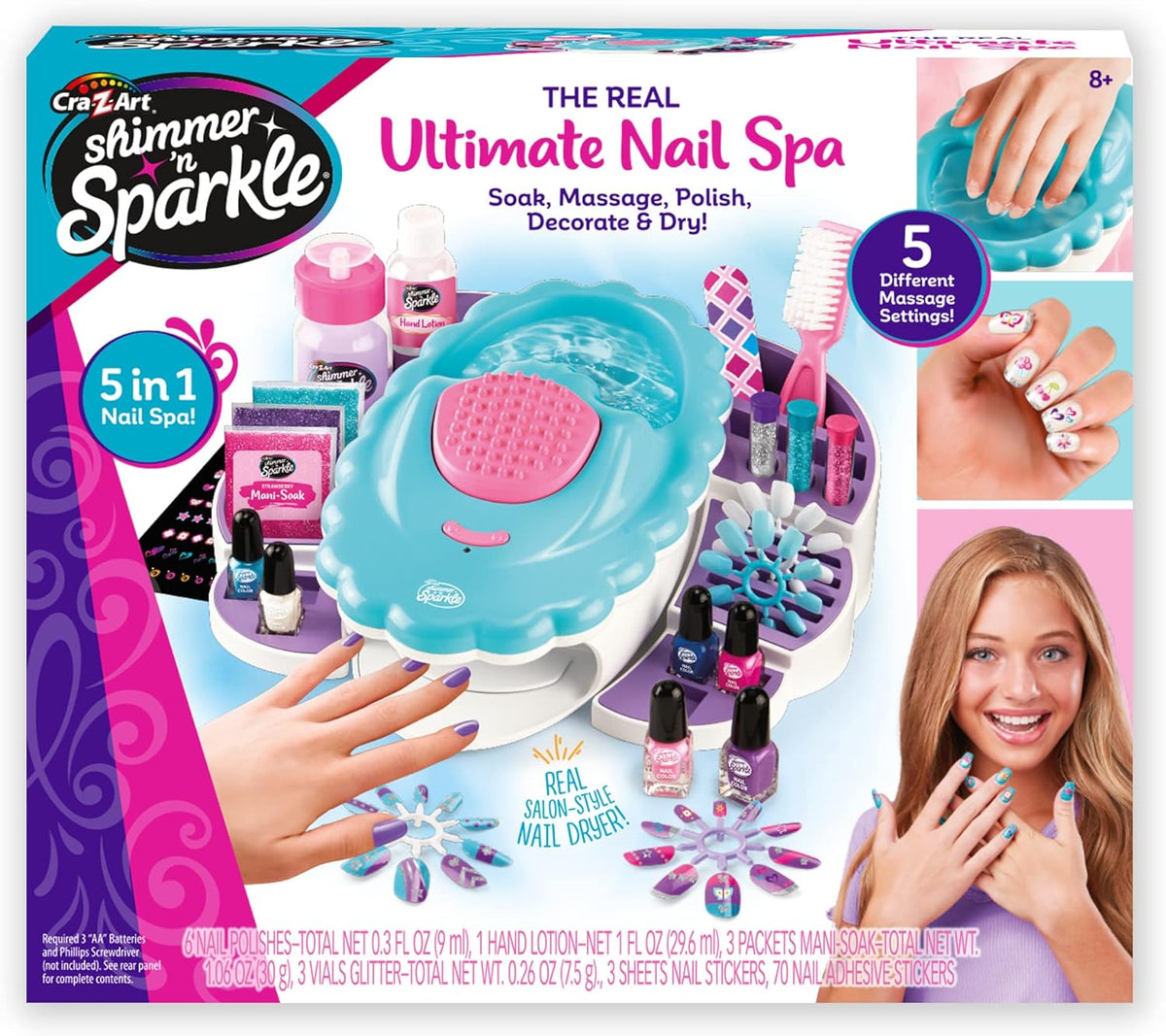 Shimmer 'n Sparkle Ultimate Nail Spa Kynsisalonki