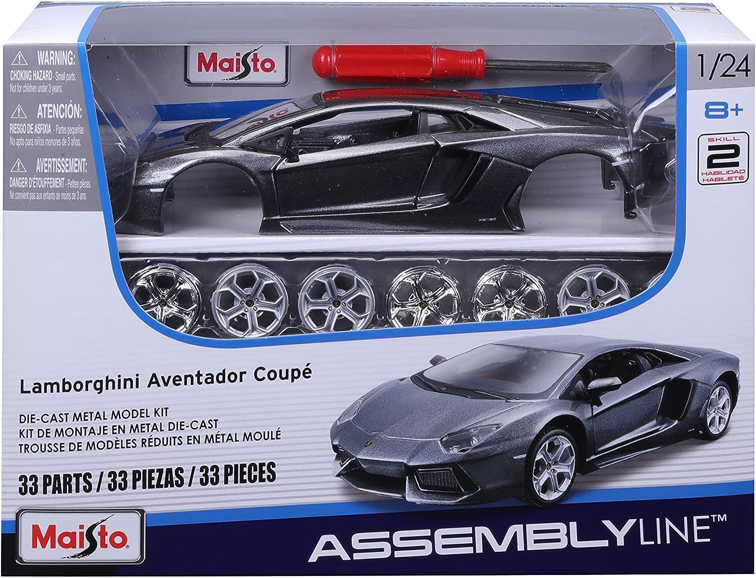 Maisto Auton Rakennussetti Lamborghini Aventador Coupe