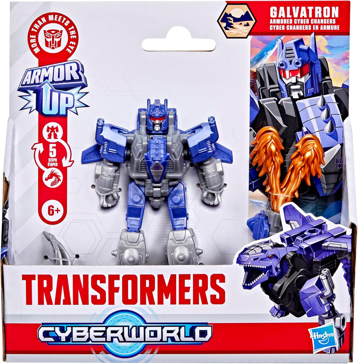 Transformers Cyberworld Armor Up Muuntautuva Robotti