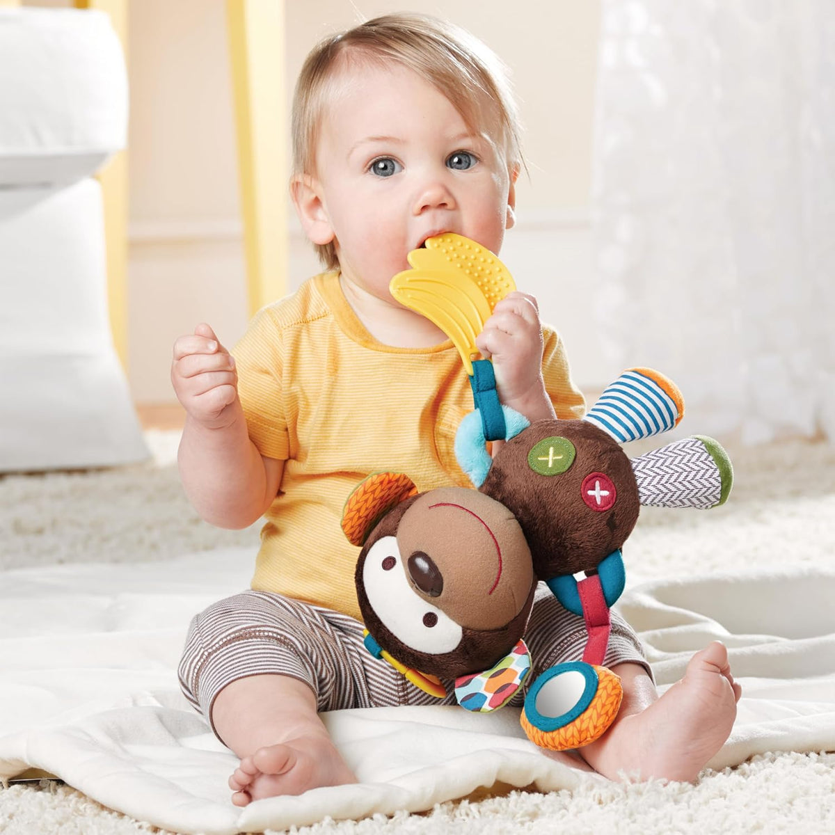 Skip Hop Bandana Pals Activity Monkey Aktiviteettilelu/Vaunulelu