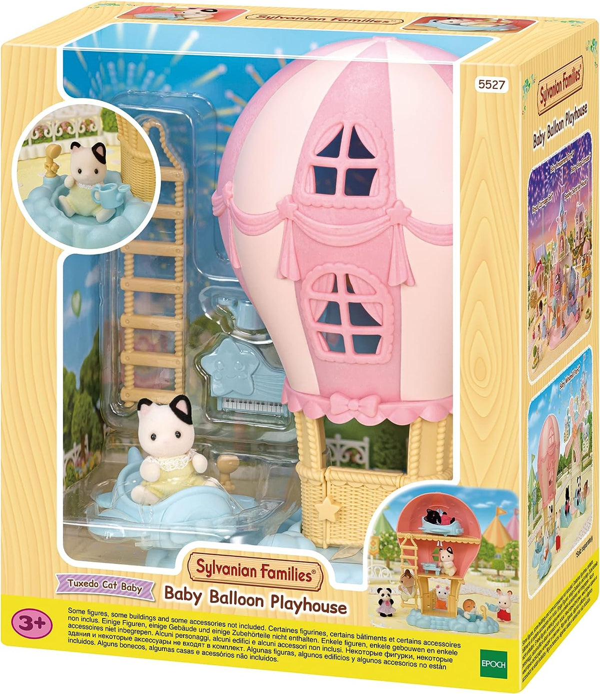Sylvanian Families 5527 Vauvojen Kuumailmapallomökki