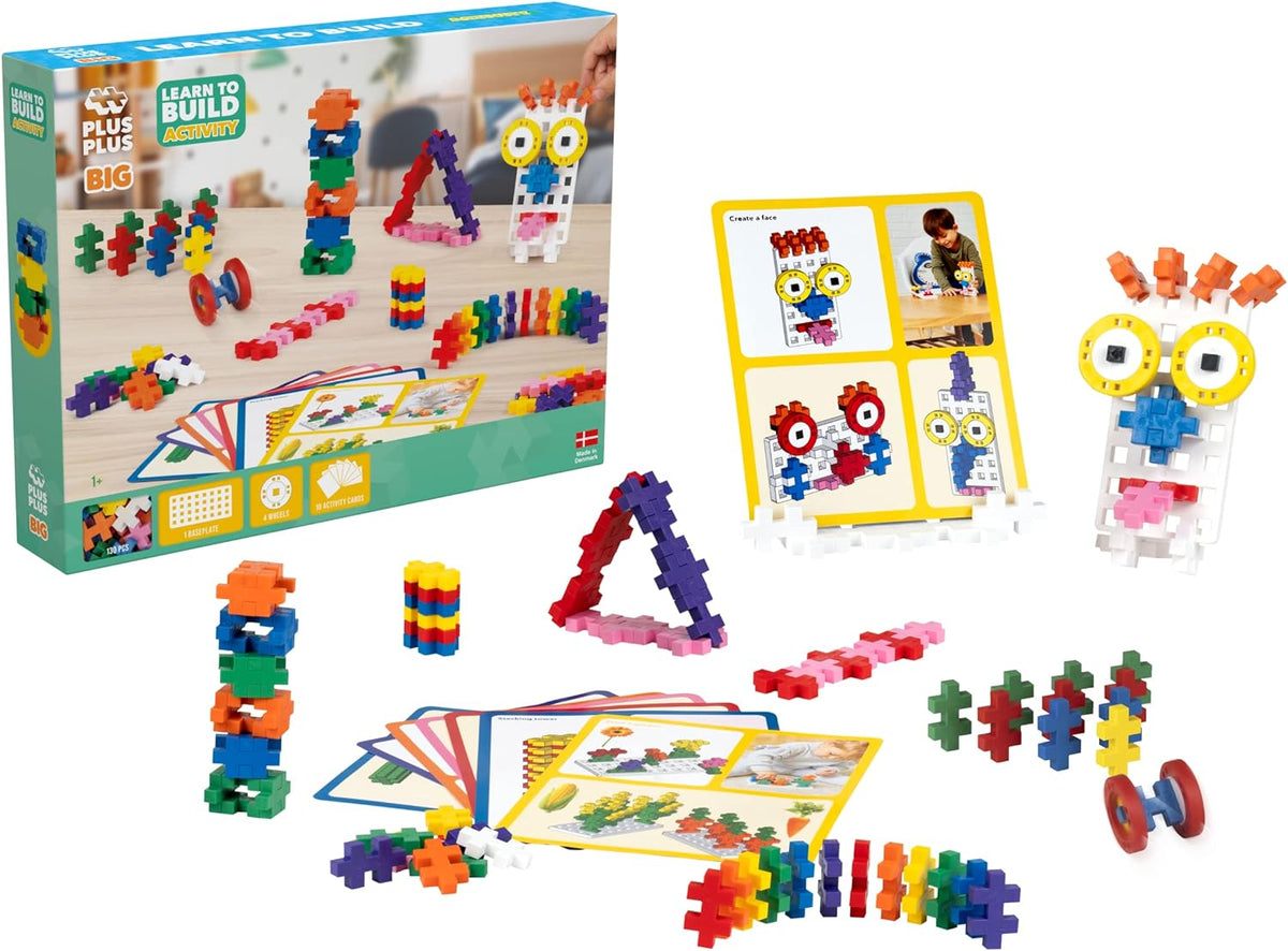 Plus Plus Big Learn To Build Activity