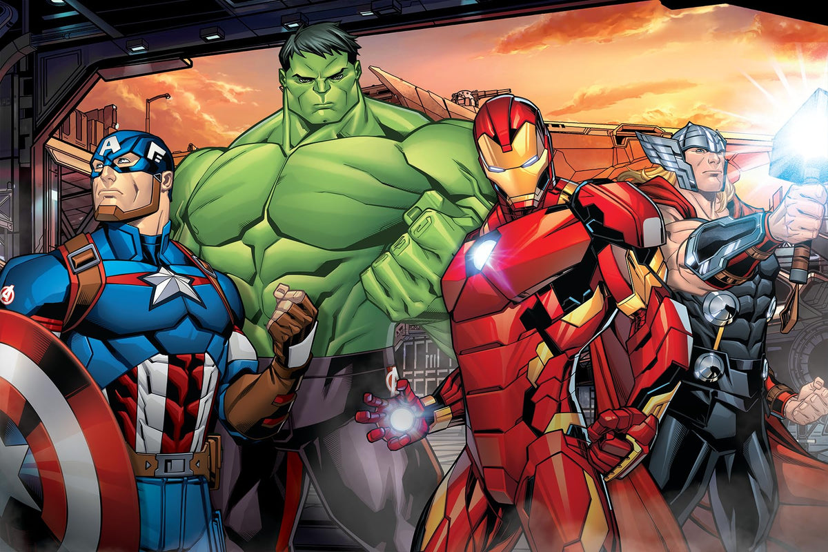 Marvel Avengers 2D/3D 200 Palan Kaksipuolinen Palapeli