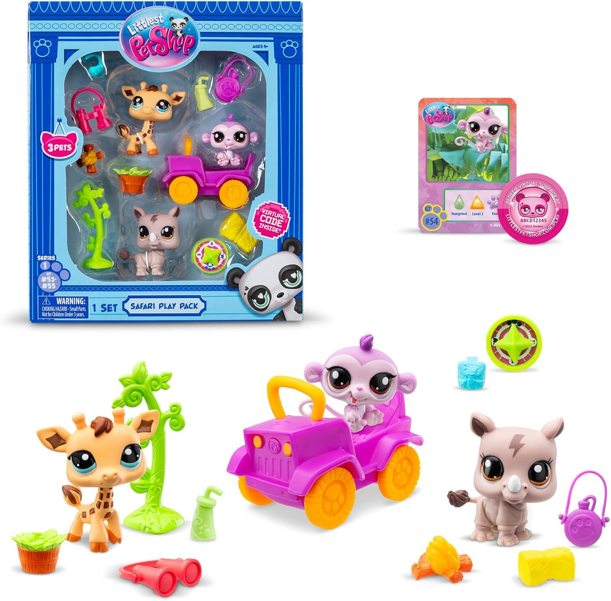Littlest PetShop Safari Play Leikkisetti