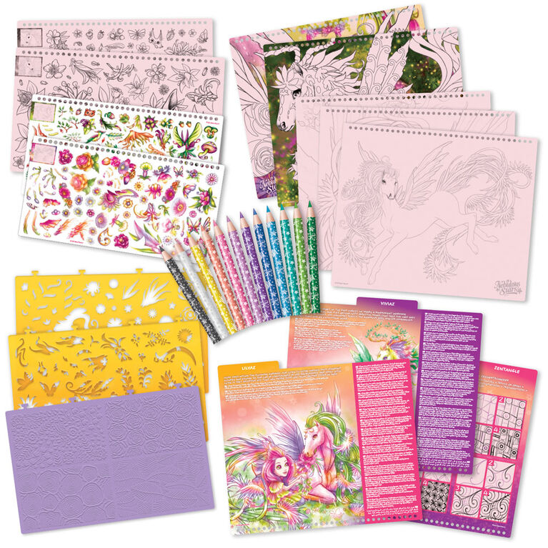 Nebulous Stars Suunnittelukirja ja Värikynät