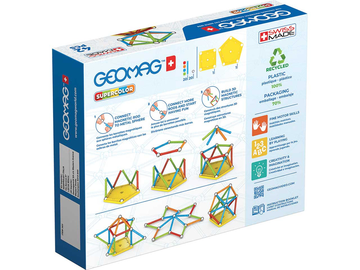 Geomag Supercolor 42 osaa