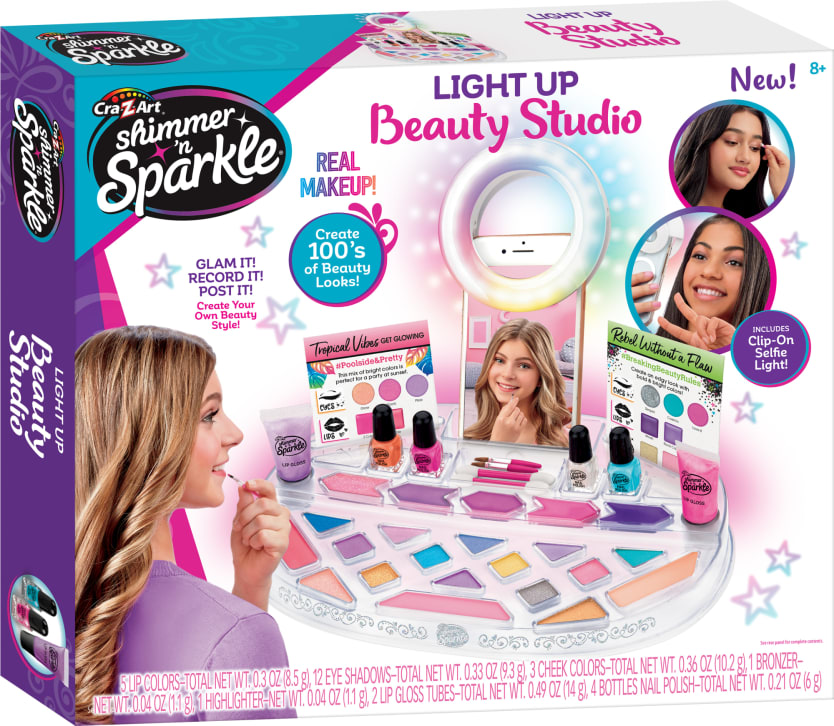 Shimmer 'n Sparkle Light up Beauty Studio/Meikkistudio