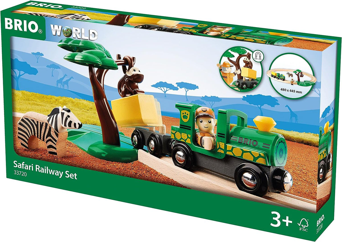 Brio 33720 Puujunarata Safari Junasetti