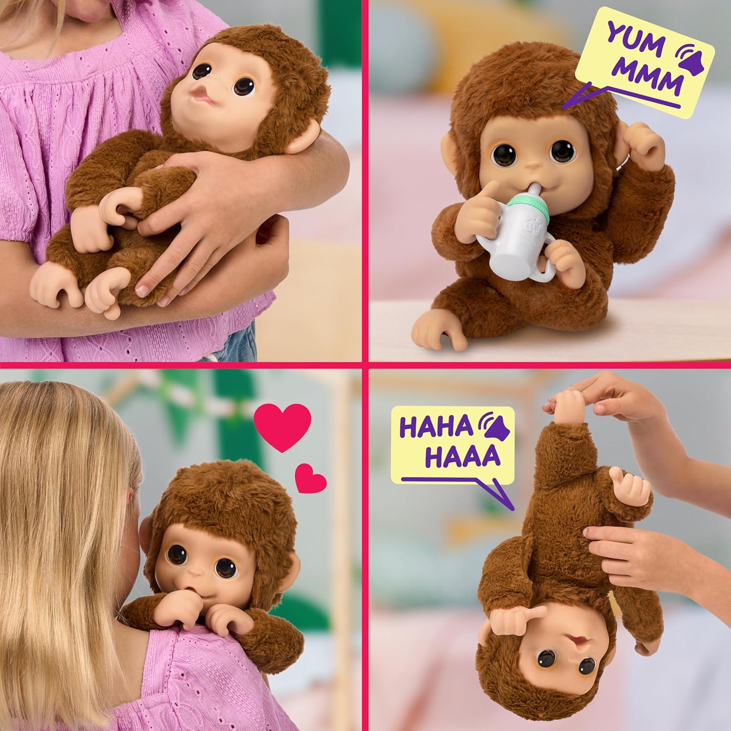 Little Live Pets My Baby Monkey Mango Interaktiivinen Apina