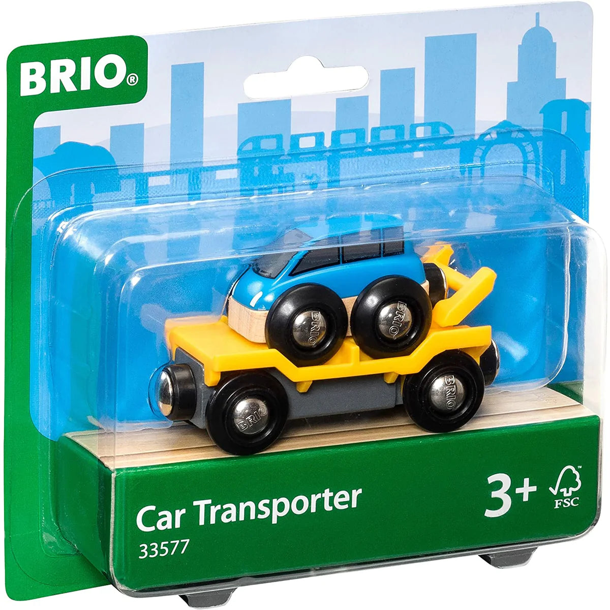 33577 Brio Puujunarata Autonkuljetusvaunu