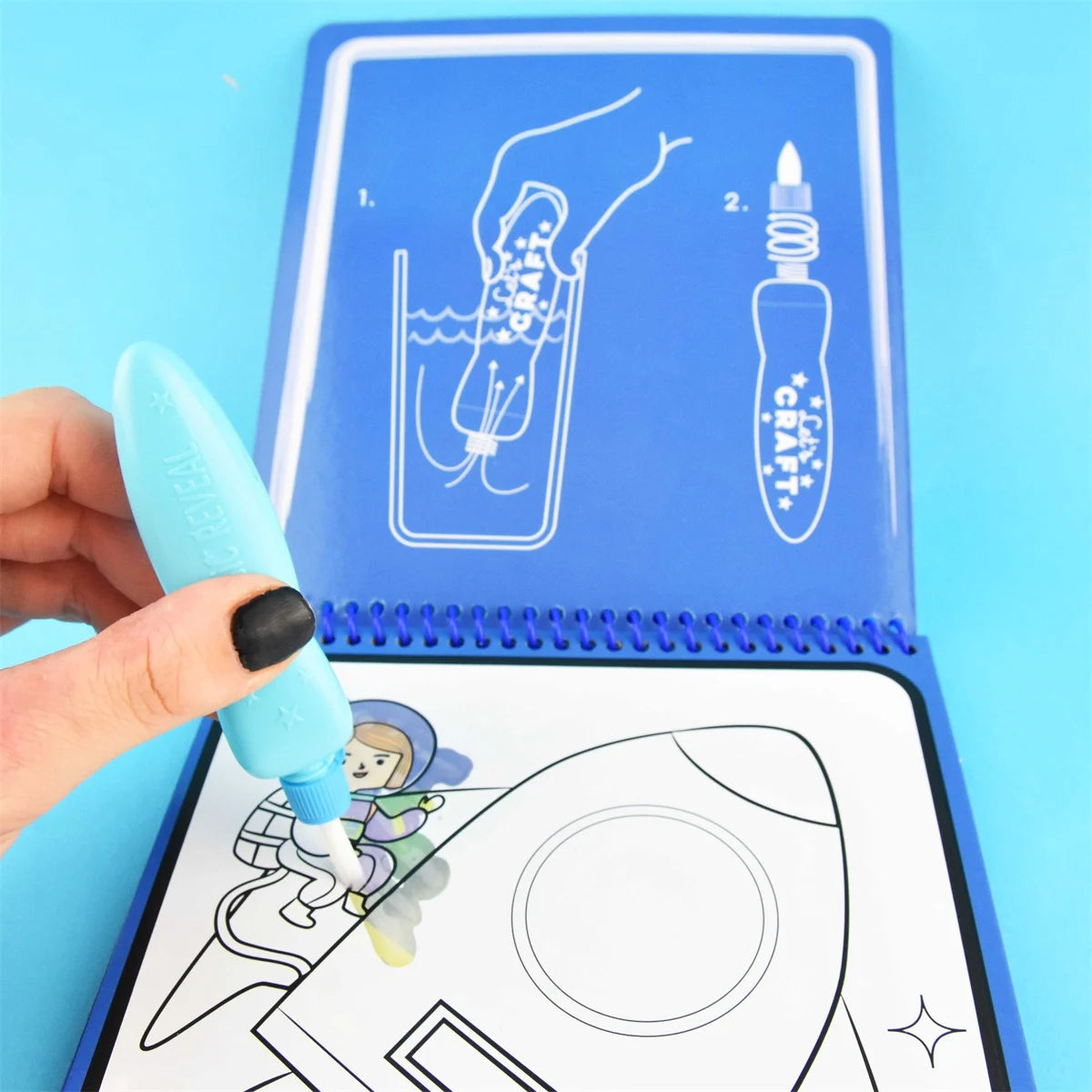 Vedellä Väritettävät Kuvat Avaruus