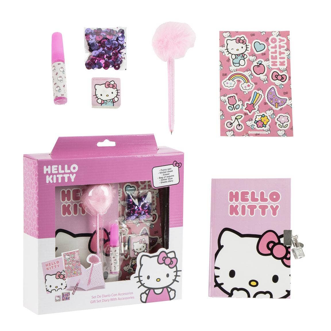 Hello Kitty Päiväkirjasetti