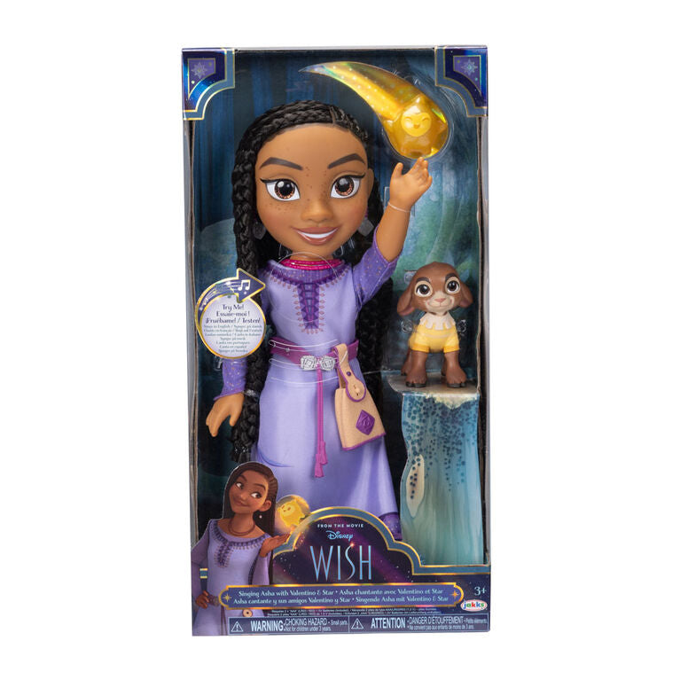 Disney Make-A-Wish Laulava Asha Nukke 38 cm