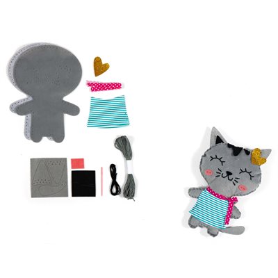 Little Couz´IN Tina Ommeltava Kissa Pehmolelu