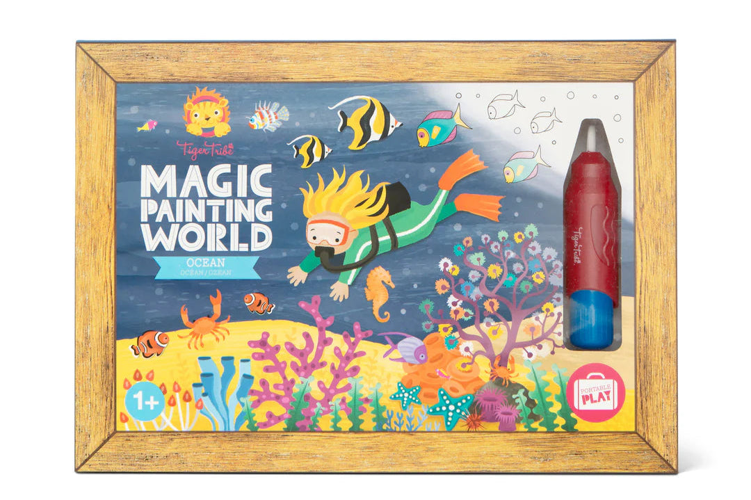 Magic Painting World Vedellä Värjättävät Kuvat- Merenalainen