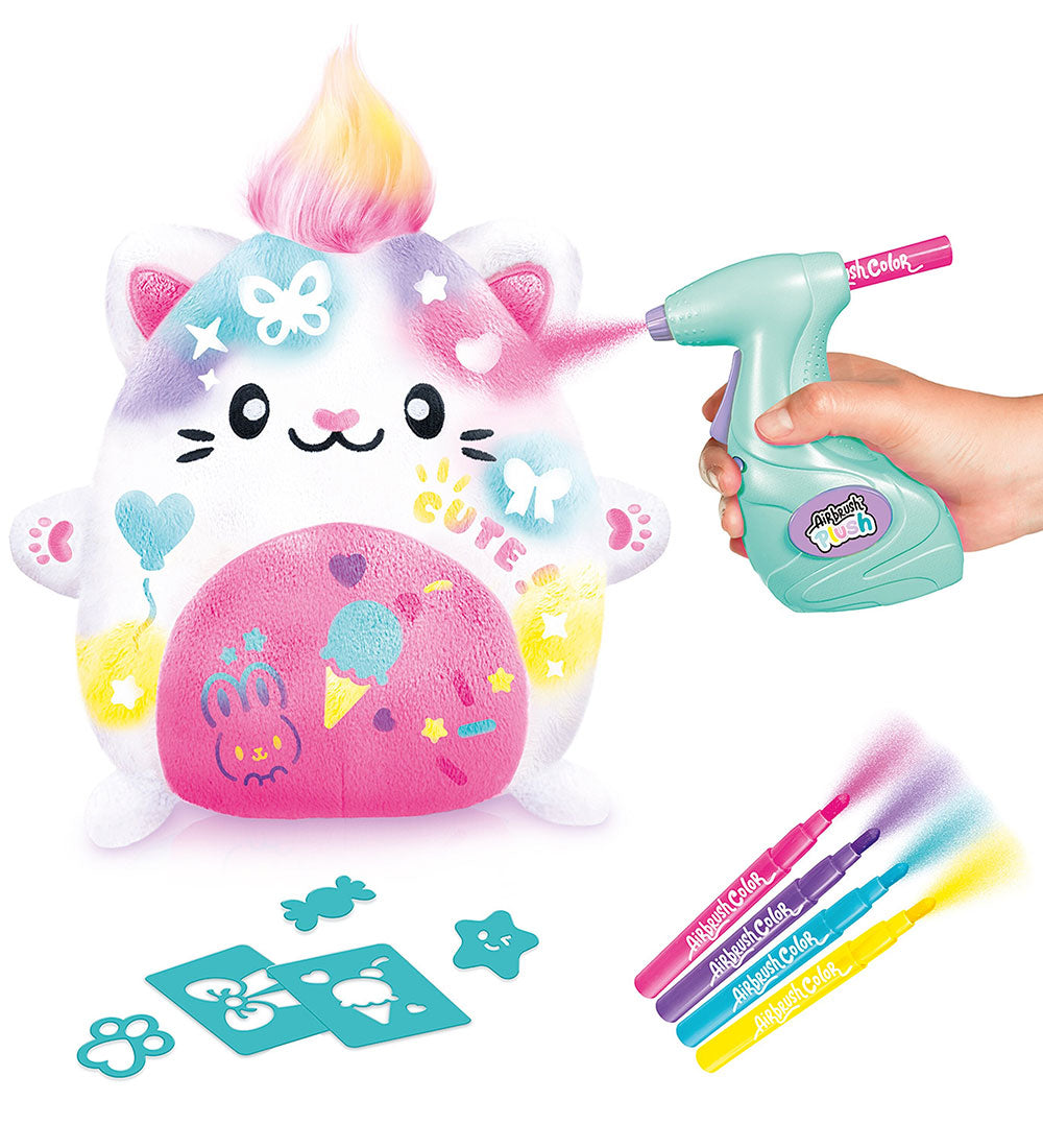 Airbrush Plush Maalattava Pehmolelu Kawaii Kitty Kissa