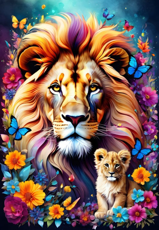 Alipson Puzzle 1000 Palan Palapeli Lions