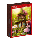 Alipson Puzzle 1000 Palan Palapeli Mushroom House