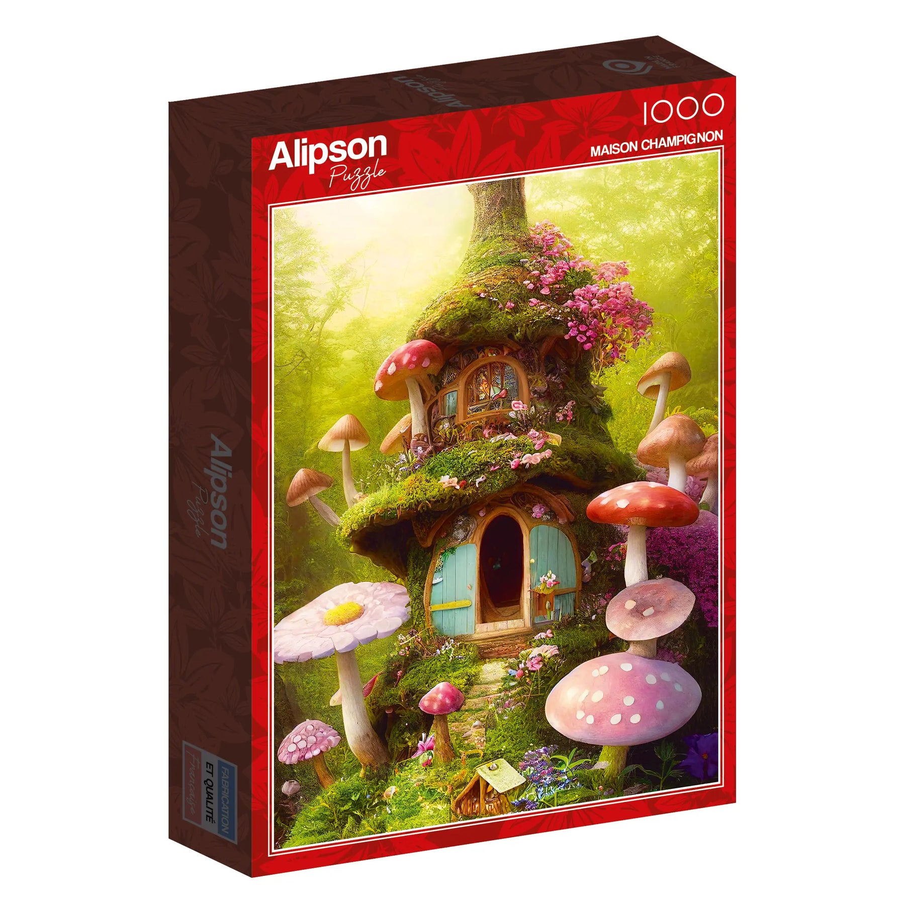 Alipson Puzzle 1000 Palan Palapeli Mushroom House