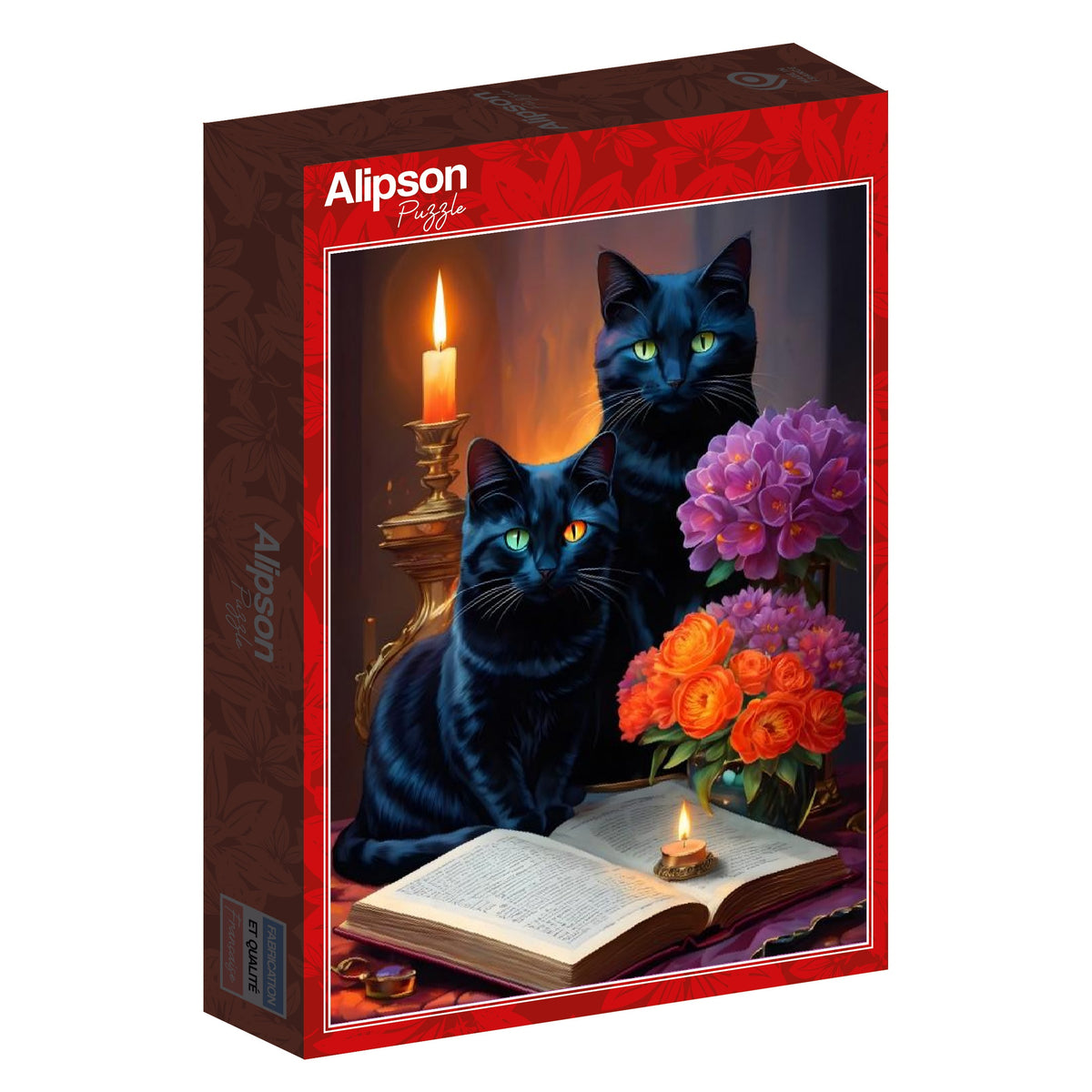 Alipson Puzzle 500 Palan Palapeli Black Cats