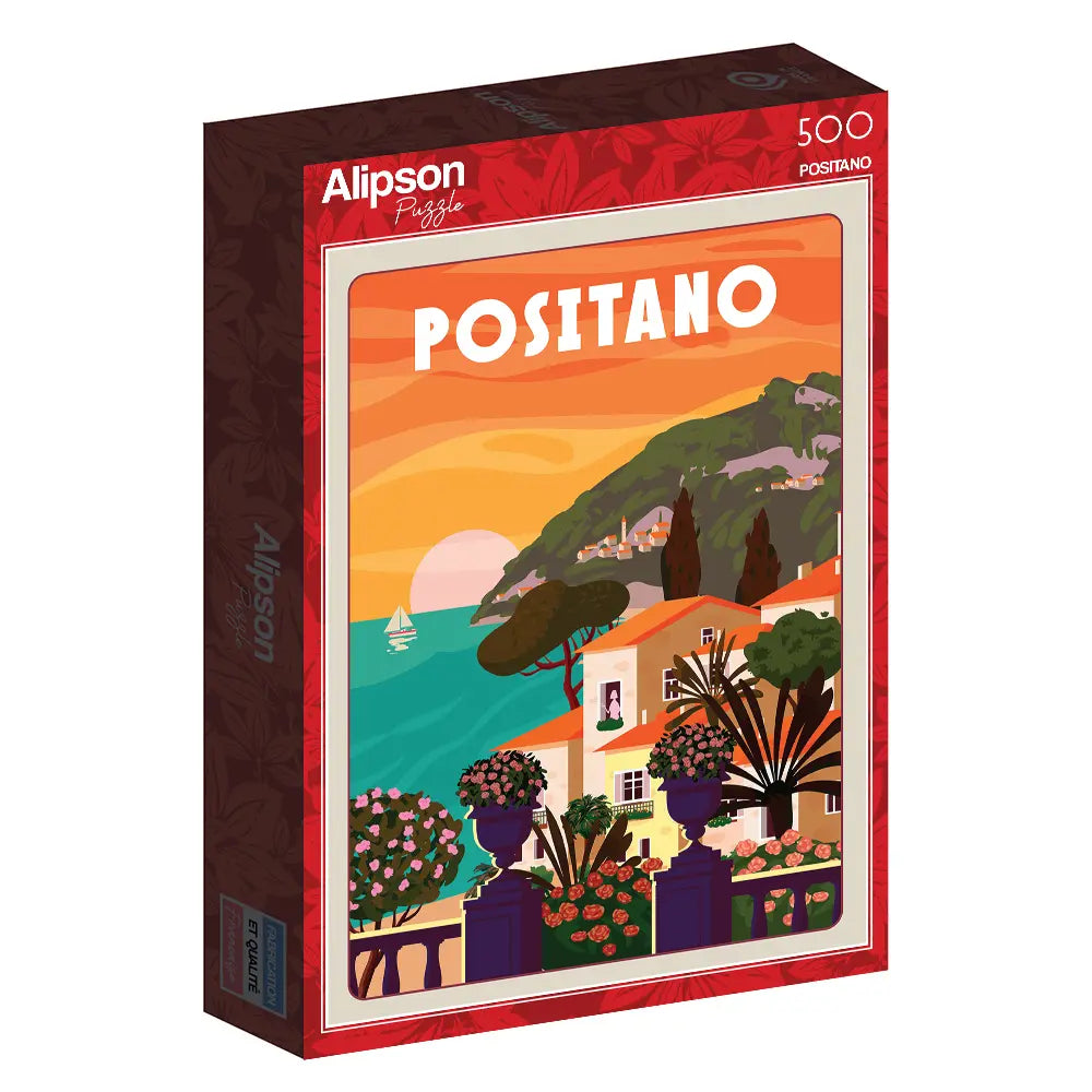 Alipson Puzzle 500 Palan Palapeli Positano