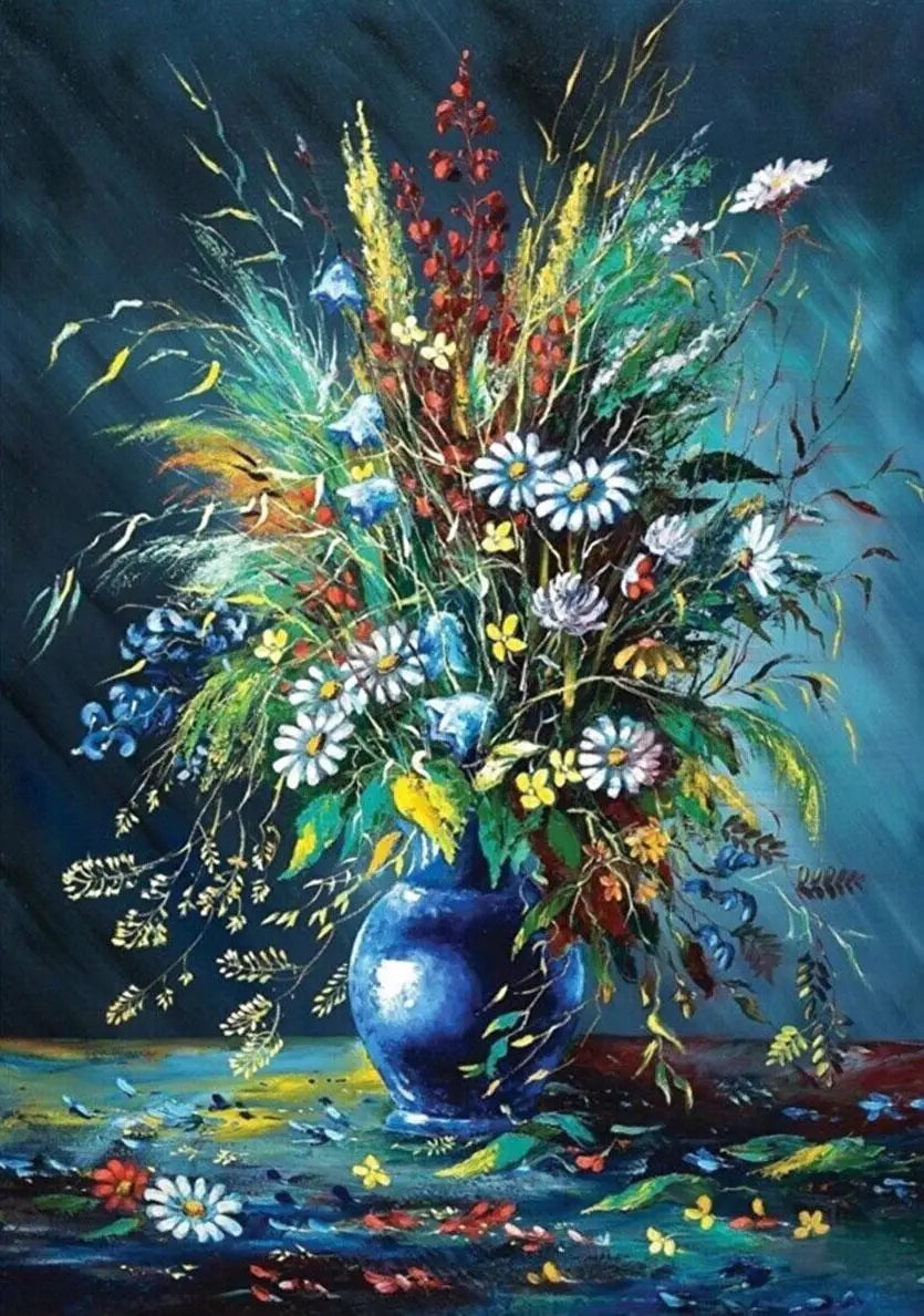 Art Puzzle 1000 Palan Palapeli The Wild Flower