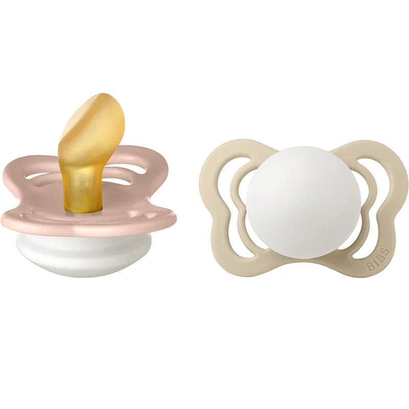 BIBS Couture Glow In The Dark Tutti 2kpl Koko 1 Blush GLOW/Vanilla GLOW