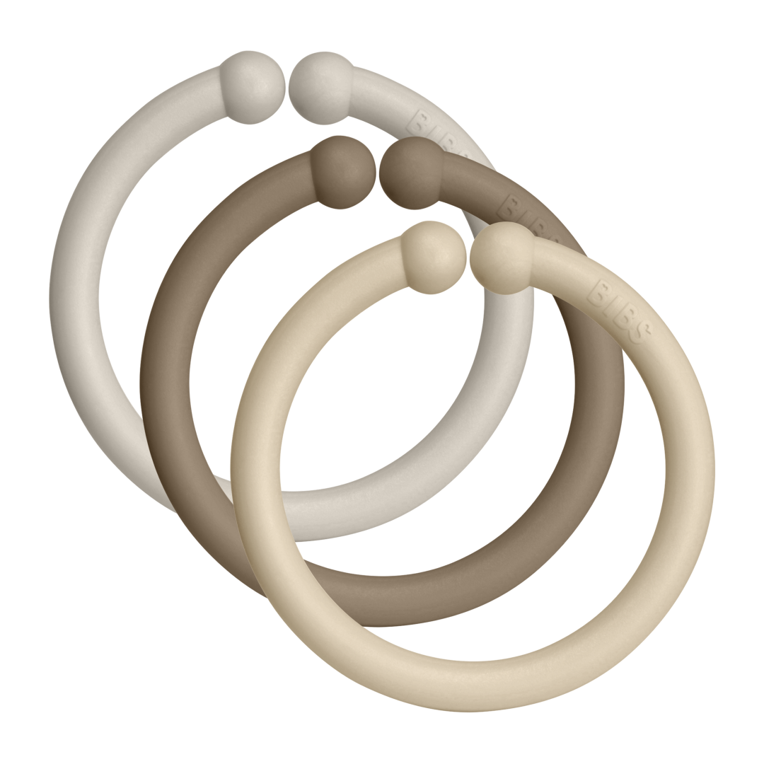 BIBS Loops 12kpl Sand/Vanilla/Dark Oak