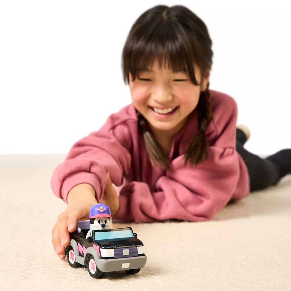 BLUEY Pitsa-auto ja Muffin-hahmo