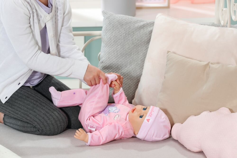 Baby Annabell Pehmeävartaloinen Interaktiivinen Nukke 43cm