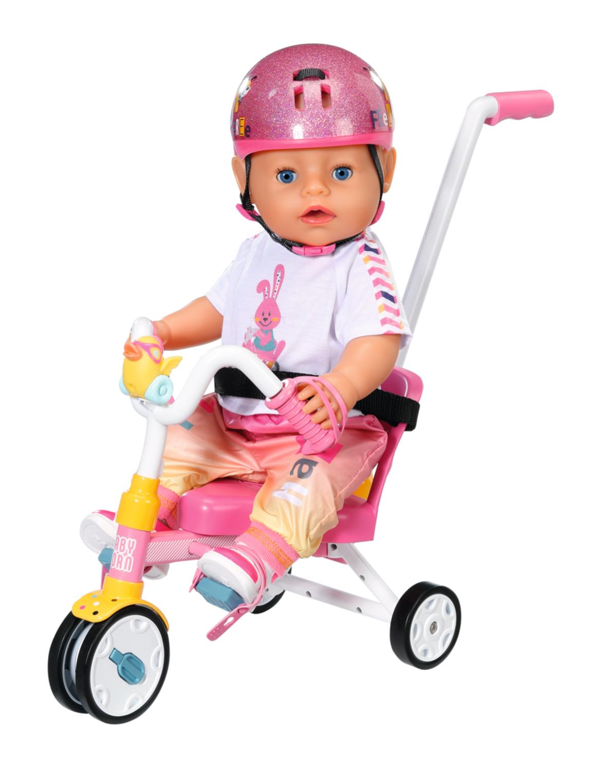 Baby Born Kolmipyörä Työntökahvalla