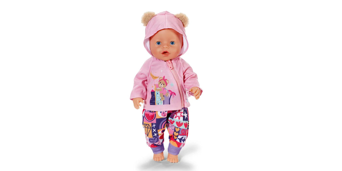 Baby Born Nukenvaate Huppari, Housut ja T-paita 43cm