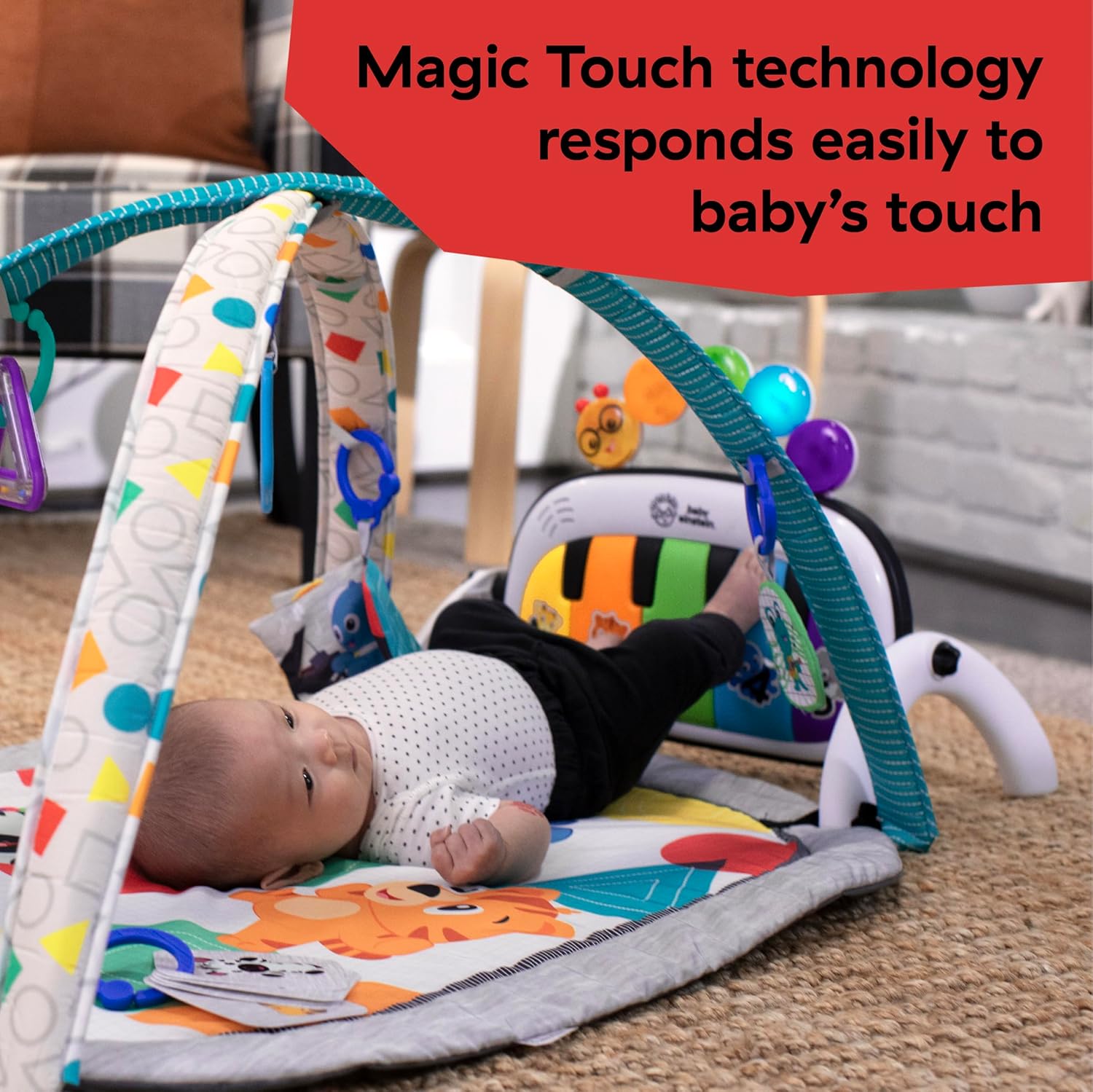 Baby Einstein 4-in-1 Kickin' Tunes Aktiviteettimatto Vauvajumppa Musiikki