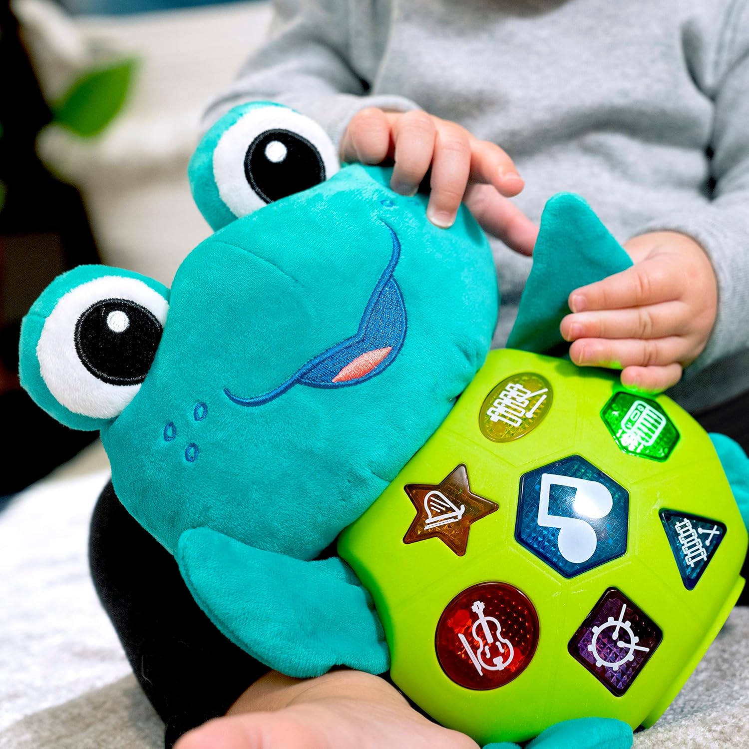 Baby Einstein Neptune's Cuddly Composer Musiikki Aktiviteettipehmolelu