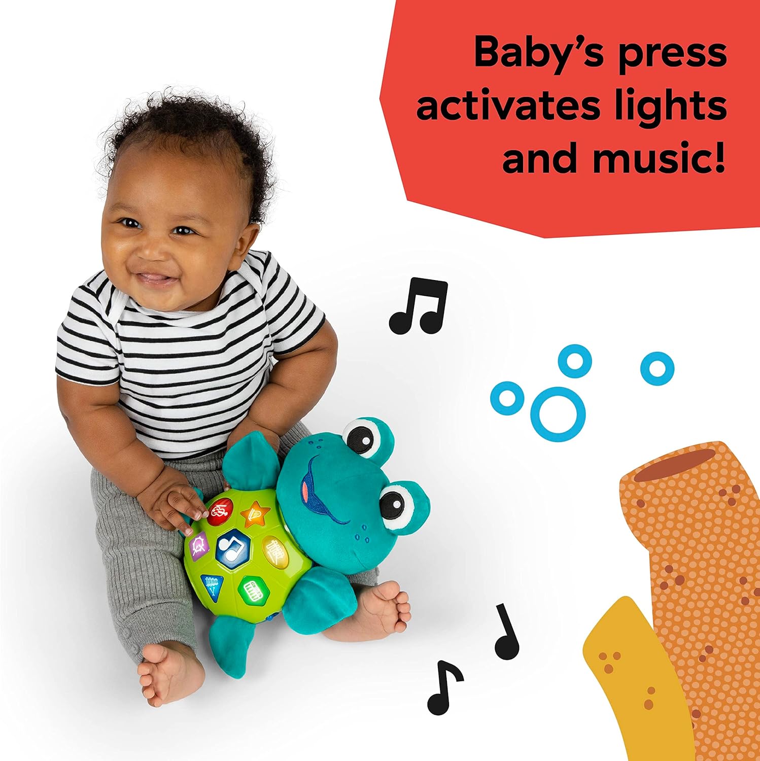 Baby Einstein Neptune's Cuddly Composer Musiikki Aktiviteettipehmolelu