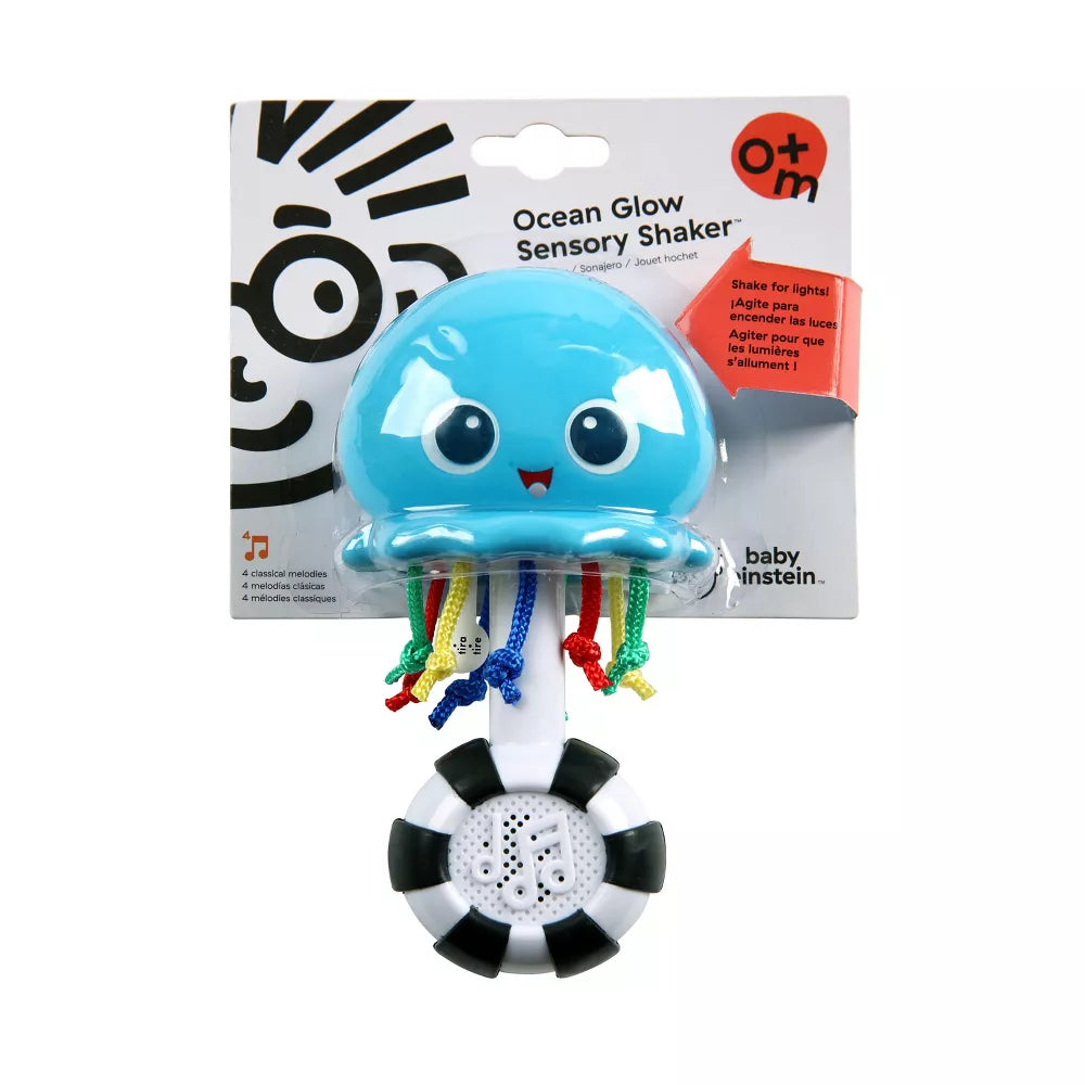 Baby Einstein Ocean Glow Sensory Shaker Helistin Äänellä ja Valolla