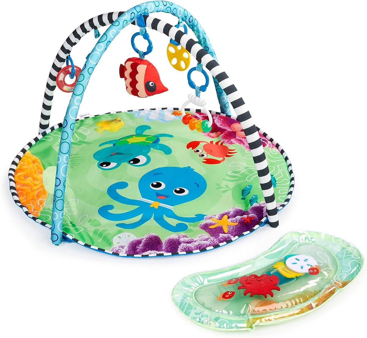 Baby Einstein Sea Floor Explorers 2-in-1 Aktiviteettimatto Vauvajumppa ja Vesimatto