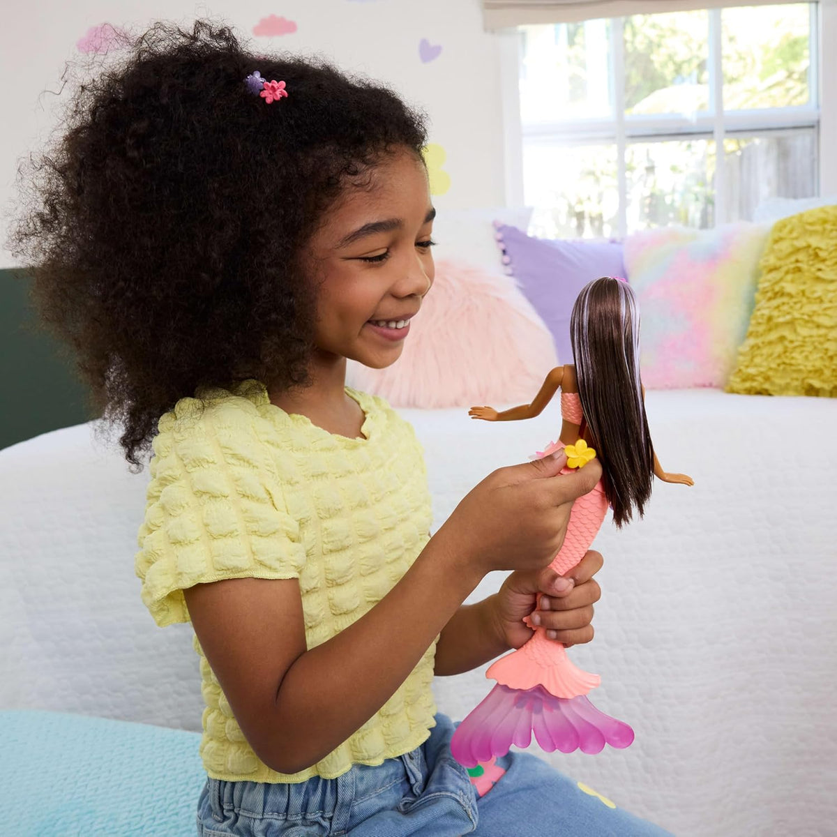 xBarbie Blooming Mermaid Merenneito Nukke Pinkki