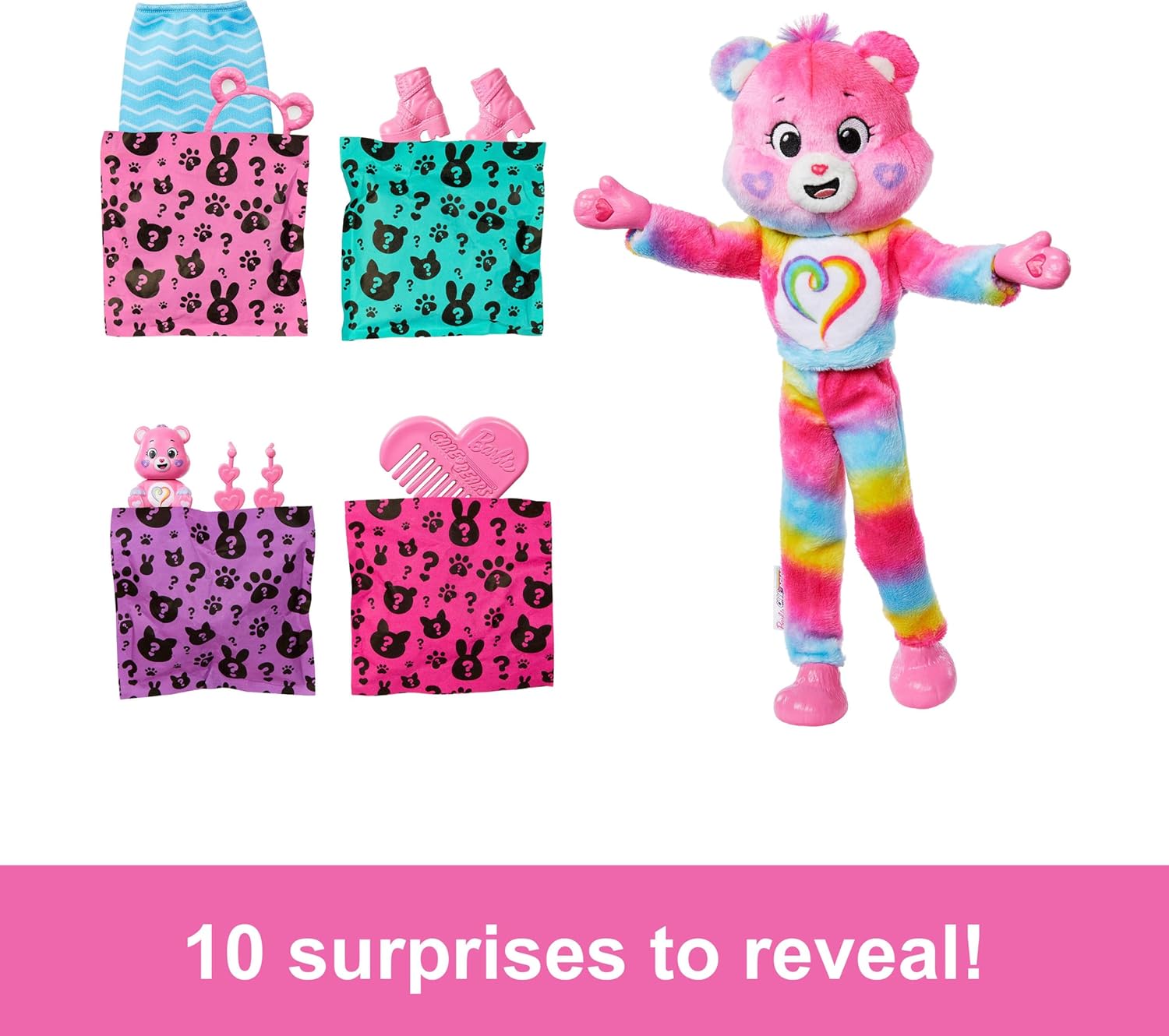 Barbie Cutie Reveal Halinalle Pinkki