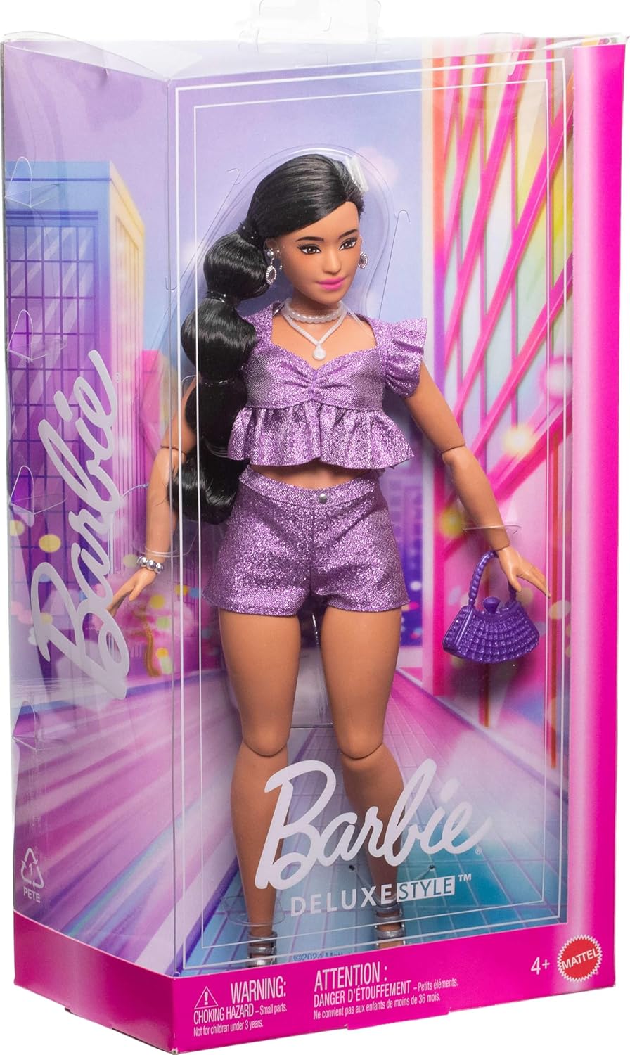 Barbie Deluxe Style Nukke Lila