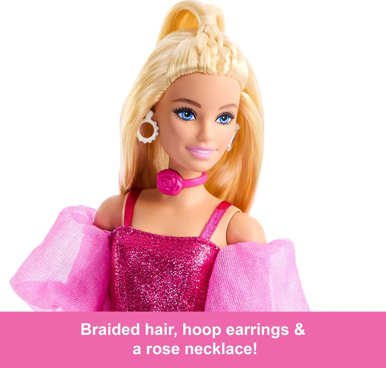 Barbie Deluxe Style Nukke Pinkki Toppi