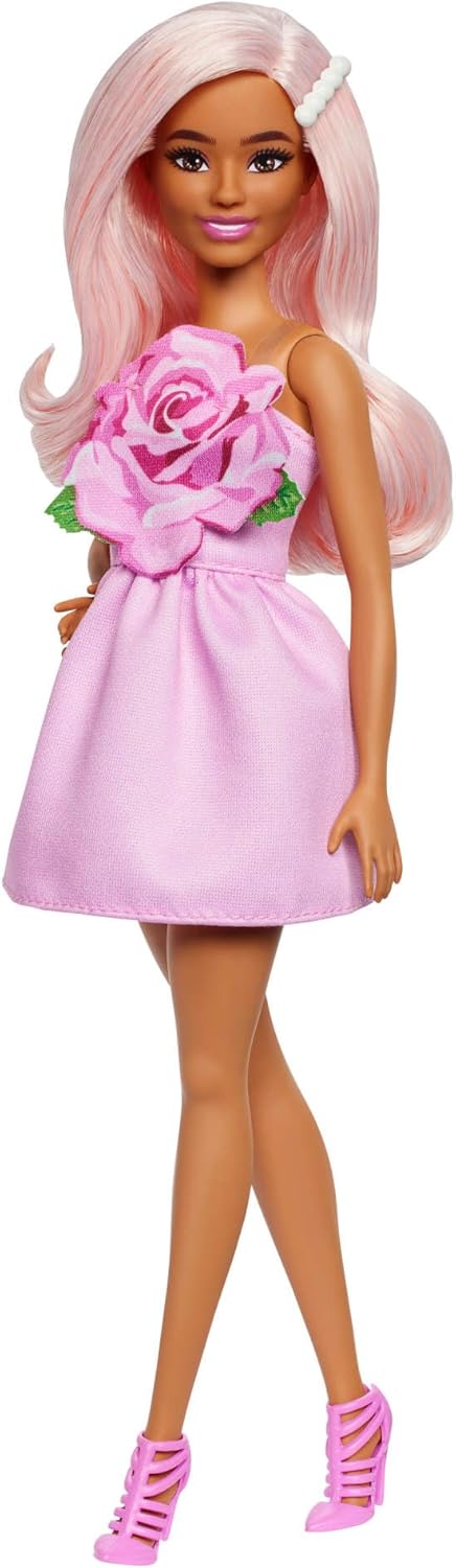Barbie Fashionistas Pinkissä Mekossa